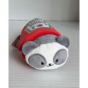 NEW Anirollz Heinz Ketchup Pandaroll Soft Squishy Stuffed Animal Plush Toy